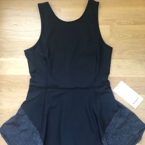 Lululemon Serene Stride Dress size 10 Black New